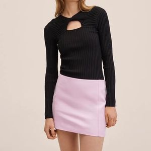 MANGO Pink Mini Skirt (sold out)
